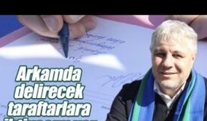 Marius Sumudica''Terinin son damlasına kadar savaşmayan kulübede oturur''