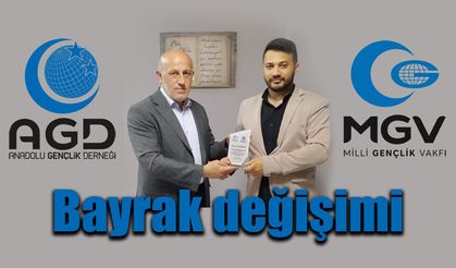 Rize AGD ve MGV'de bayrak değişimi yapıldı