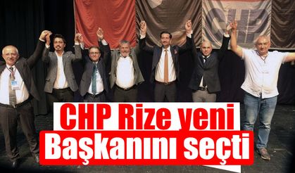 CHP Rize yeni başkanını seçti.