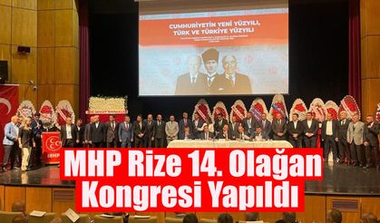 MHP Rize İl Başkanı İhsan Alkan güven tazeledi