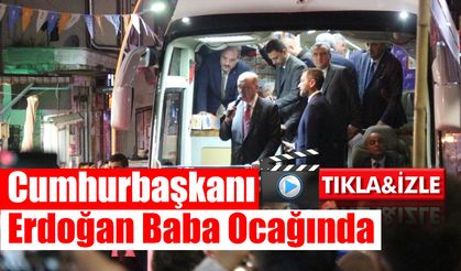 Cumhurbaşkanı Erdoğan akşam saatlerinde Rize'ye geldi
