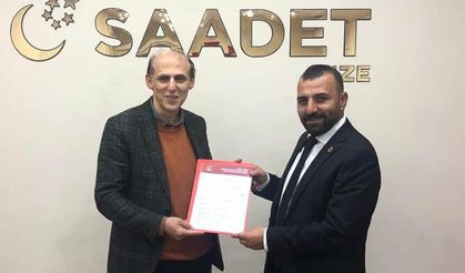 Hasan Güneşdoğdu aday adaylığı başvurusunda Bulundu