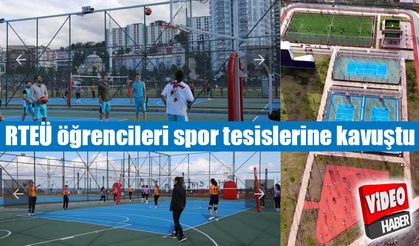 RTEÜ öğrencileri spor tesislerine kavuştu