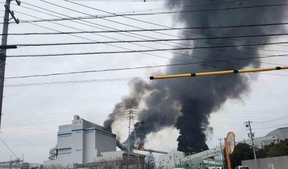 Japonya’daki termik santralde korkutan patlama