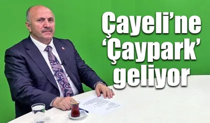 Çayeli’ne ‘Çaypark’ geliyor