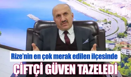 Çayli'nde MHP adayı İsmail Hakkı Çiftçi güven tazeledi