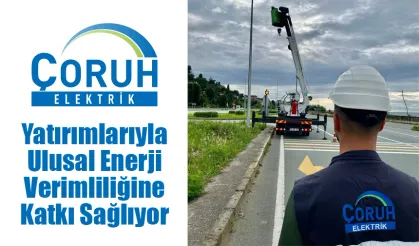 ÇORUH EDAŞ Yatırımlarıyla Ulusal Enerji Verimliliğine Katkı Sağlıyor
