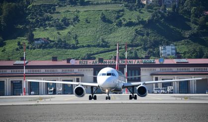 Antalya-Rize uçuşları Pazartesi ve Cuma günleri yapılacak