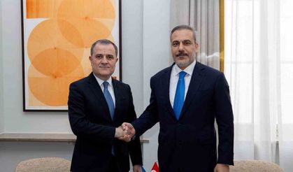 Dışişleri Bakanı Fidan, Azerbaycan Dışişleri Bakanı Bayramov ile bir araya geldi