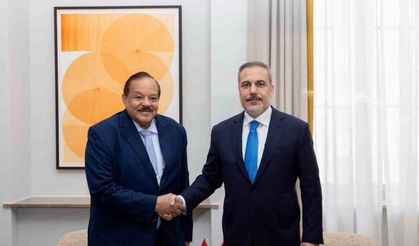 Dışişleri Bakanı Fidan, Sudan Dışişleri Bakanı El Şerif ile görüştü