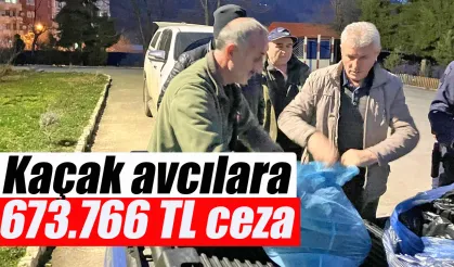 Yaban keçisi avcılarına 673.766 TL ceza