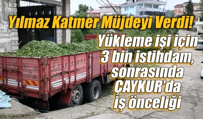 Yılmaz Katmer Müjdeyi verdi 3 bin istihdam ve...