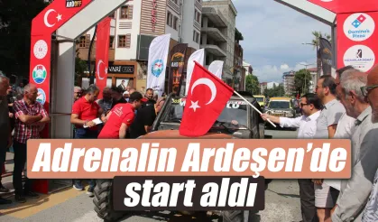 18. Karadeniz Offroad Kupası Ardeşen 1. Ayak Yarışı Başladı