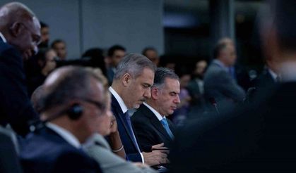 Bakan Fidan: " Filistin halkının yaşadığı dram, bugün çok taraflılık üzerine tartışmalarımızın merkezinde yer almaktadır"