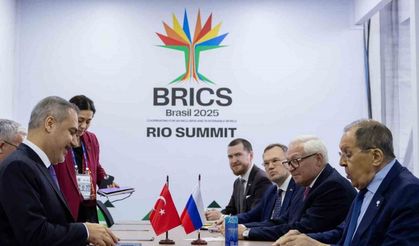 Bakan Fidan, Rus mevkidaşı Lavrov ile görüştü