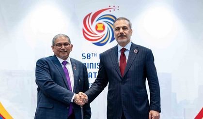 Dışişleri Bakanı Fidan, Brunei Darusselam Dışişleri İkinci Bakanı Erywan Yusof ile görüştü