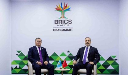 Dışişleri Bakanı Fidan, Kazak mevkidaşı Nurtleu ile görüştü