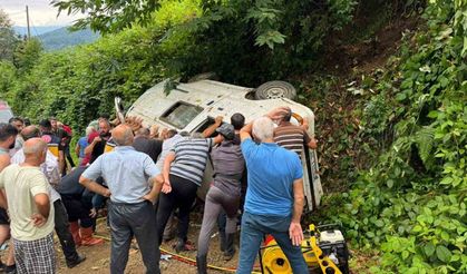 Rize’de çay toplamaya gidiyorlardı: 2 ölü, 3 yaralı