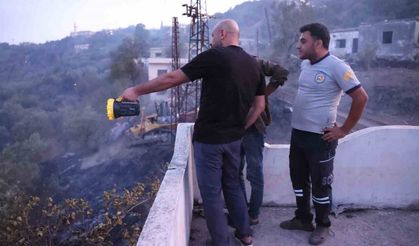 Suriye’deki yangın söndürme çalışmalarına Türkiye, Ürdün ve Lübnan’dan destek