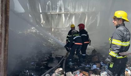 Azerbaycan’da alışveriş merkezinde yangın