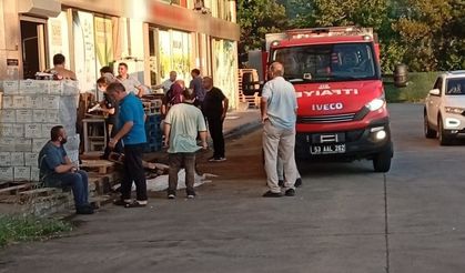 Rize’de feci ölüm : Yük asansörüne sıkıştı