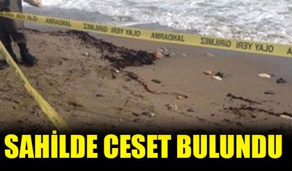 Rize’de deniz kenarında ölü bulundu