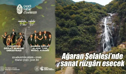 Ağaran Şelalesi’nde sanat rüzgârı esecek