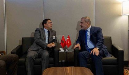 Bakan Fidan, Fas Dışişleri Bakanı Bourita ile bir araya geldi