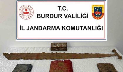 Burdur’da tarih eser operasyonu