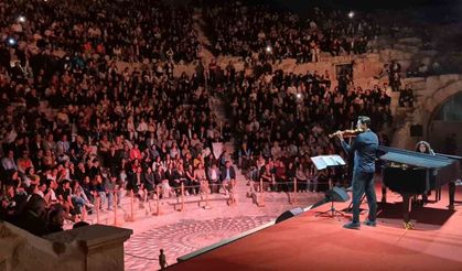 Kibyra Antik Kenti’nde Anjelika Akbar’ın piyano resitali