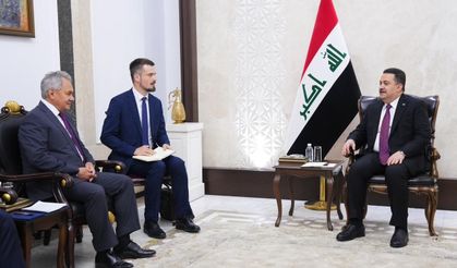 Rusya Güvenlik Konseyi Sekreteri Şoygu, Irak Başbakanı Sudani ile görüştü