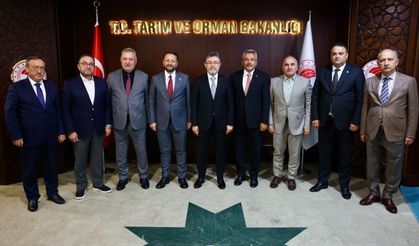 Rize Heyeti Ankara’da, Gündem Rize ve çay