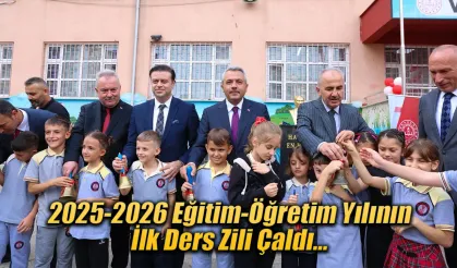 2025-2026 Eğitim-Öğretim Yılının İlk Ders Zili Çaldı…