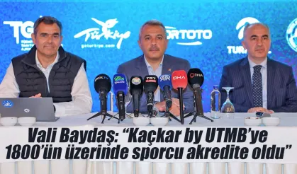Vali Baydaş: “Kaçkar by UTMB’ye 1800’ün üzerinde sporcu akredite oldu”