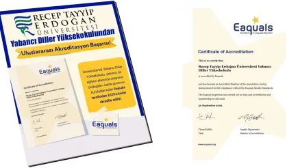 RTEÜ YDY'den Uluslararası Akreditasyon Başarısı