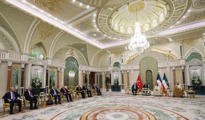 Cumhurbaşkanı Erdoğan, Kuveyt Emiri es Sabah ile görüştü