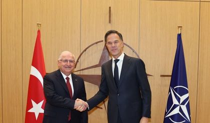 Milli Savunma Bakanı Güler, NATO Genel Sekreteri Rutte ile görüştü