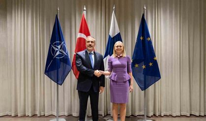 Bakan Fidan, Finlandiyalı mevkidaşı Valtonen ile bir araya geldi