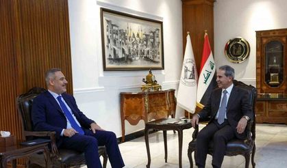 Bakan Fidan, Irak Yüksek Yargı Konseyi Başkanı Zeydan ile bir araya geldi