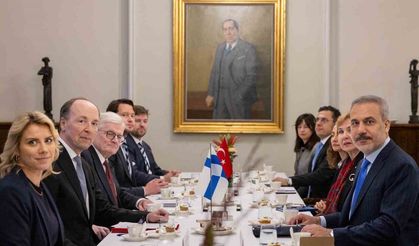 Dışişleri Bakanı Fidan, Finlandiya Parlamento Başkanı Halla-aho ile bir araya geldi