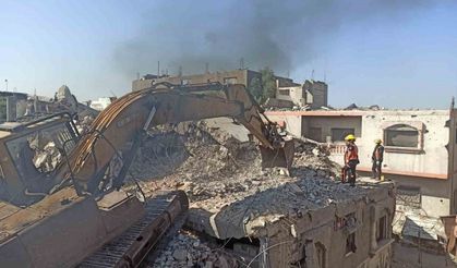 Gazze’de enkaz altındaki cenazelerin çıkarılmasına yönelik çalışmaların ilk aşaması başladı