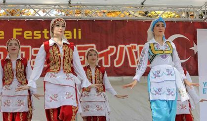 Tokyo’daki Türkiye Festivali renkli görüntülere sahne oldu