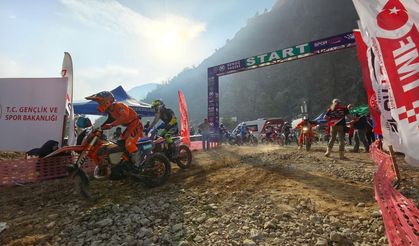 Rize'de Türkiye Enduro ve ATV Şampiyonası heyecanı