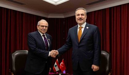 Dışişleri Bakanı Fidan, Lübnan Başbakanı Salam ile görüştü