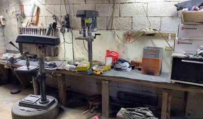 Rize’de silah atölyesine baskın, çok sayıda silah ele geçirildi