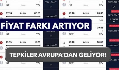 Fiyat Farkı Artıyor, Tepkiler Avrupa’dan Geliyor