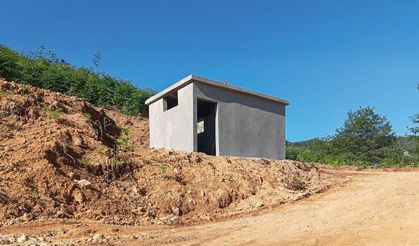 Rize'de Yeşildere köyü  içme suyuna kavuştu