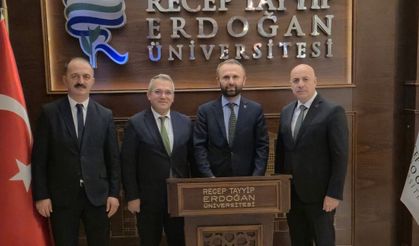 RTEÜ ile Güneysu Milli Eğitim Müdürlüğü arasında  proje  iş birliği