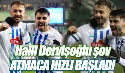 Çaykur Rizespor grup maçlarına şovla başladı