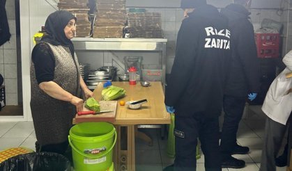 Rize'de Döner Satışı Yapan İşletmelere Sıkı Denetim